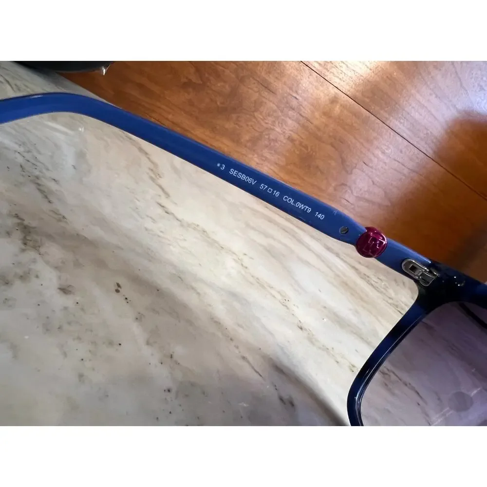 ESCADA Designer Sunglasses Blue Multi